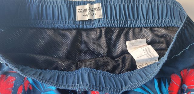 Bañador Billabong azul-rojo