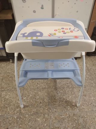 Bañera cambiador bebé