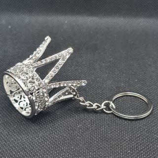 Portachiavi Corona Strass idea regalo amore
