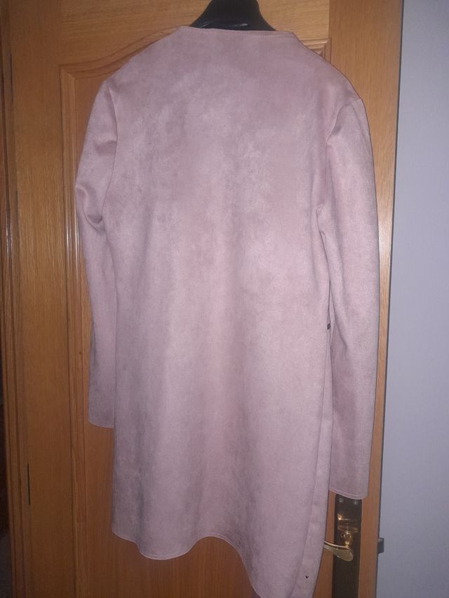 Blazer rosa palo - Talla L