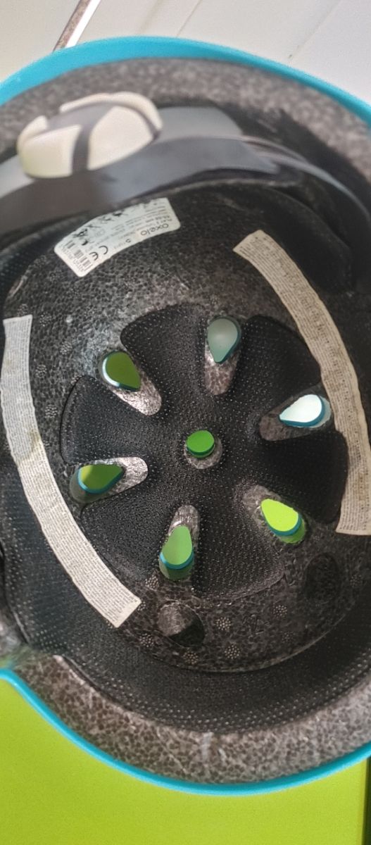 Casco bici niño Oxelo azul