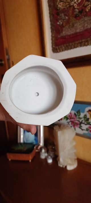 Statua Madonna c/Bambino Porcellana