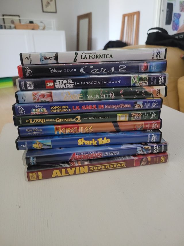 10 DVD Film Ragazzi - Animazione