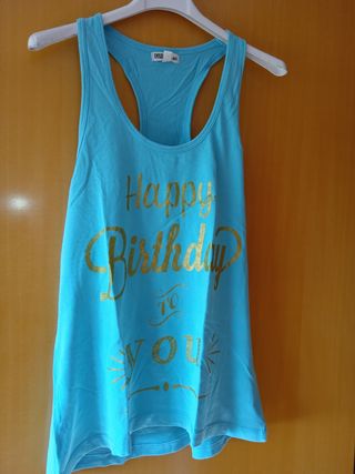 Camiseta  Happy Birthday