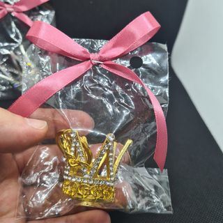 Portachiavi Corona Oro - Regalo moglie fidanzata