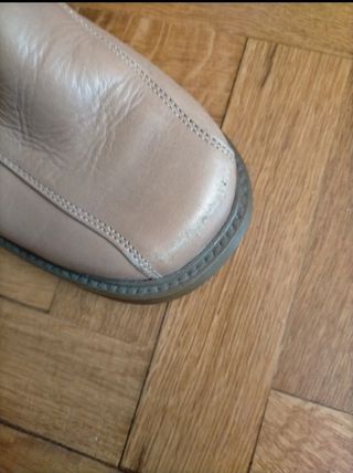 Zapatos Pablosky niño, talla 35 beige