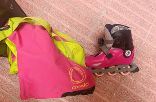 Patines Oxelo niña 33-35 + funda