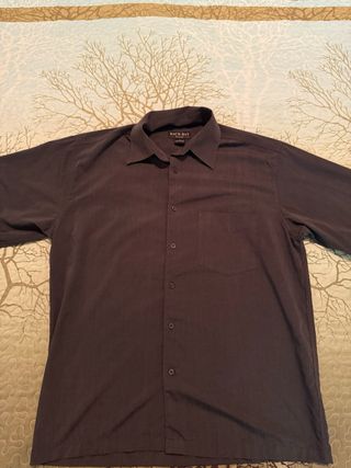 Camicia Back Bay Uomo Tg.M Marrone Usato
