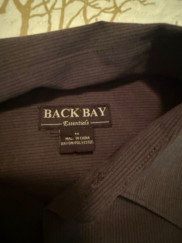 Camicia Back Bay Uomo Tg.M Marrone Usato