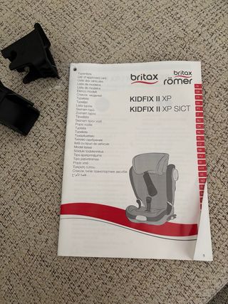 Silla coche Britax Römer
