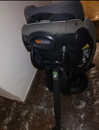 Silla coche BeSafe iZi Plus + Funda estrellas gris