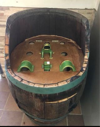 Juego Rana - Barril antiguo