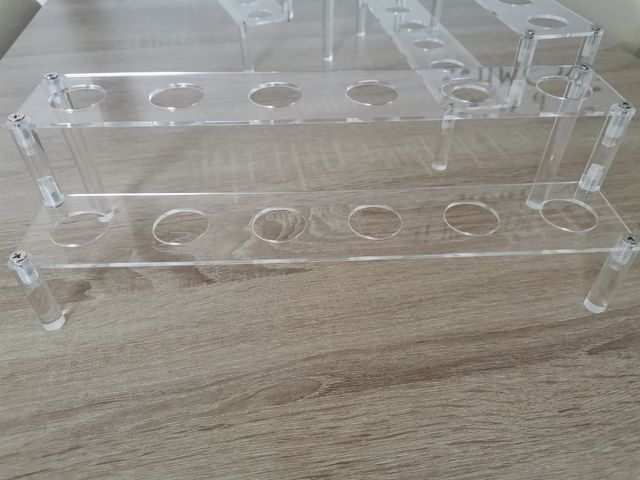 Soporte acrílico para postres - 2 uds.