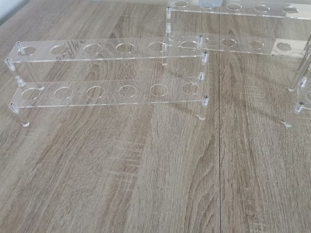 Soporte acrílico para postres - 2 uds.