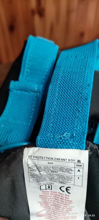 Rodilleras coderas niño talla XXS Protección Niñ@