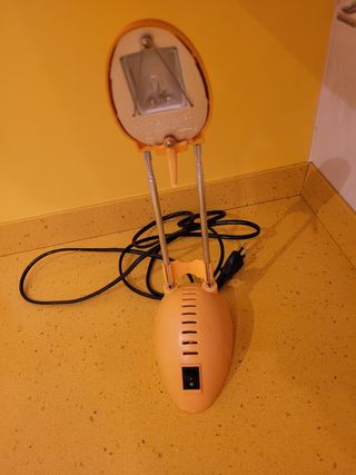 Flexo Carrera vintage amarillo