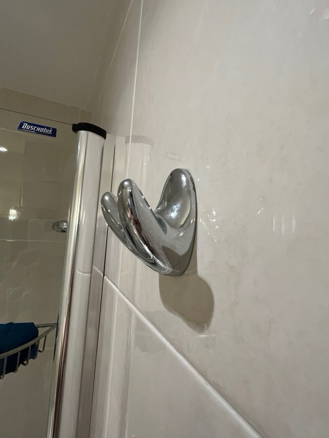 Colgador de baño - Cromo