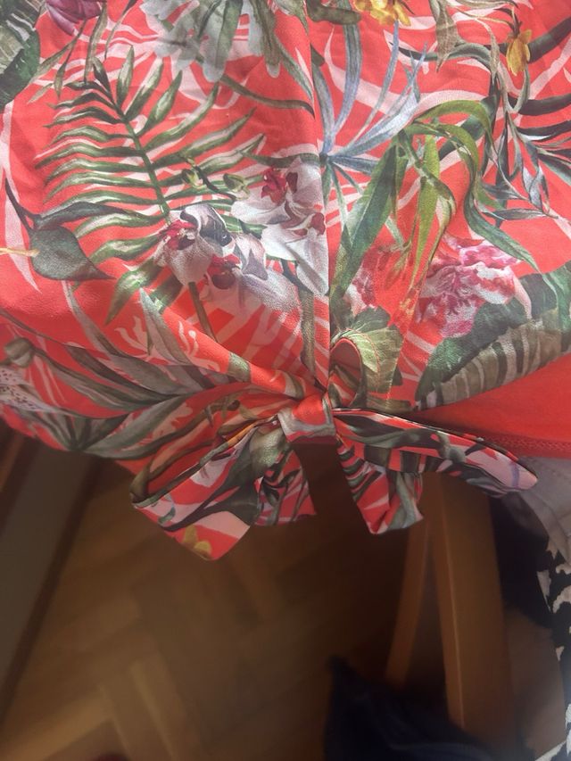 Camiseta Cortefiel naranja XXL