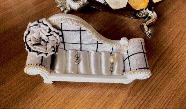 Joyero sofá blanco -Liquidación-