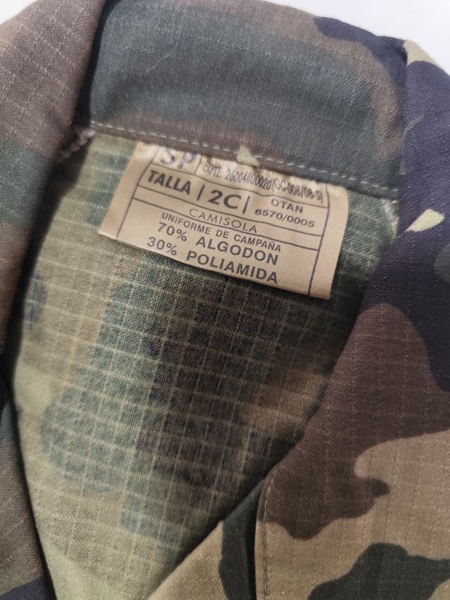 Uniforme camuflaje M