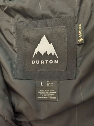 Chaqueta Burton Pillowline Goretrx 2L negro