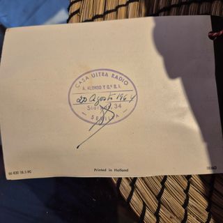 Lámpara calor Philips vintage