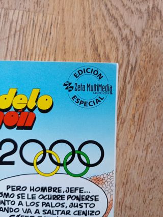 Cómic de Mortadelo y Filemón  Sidney 2000