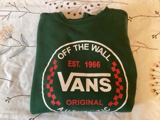 Jersey Vans verde hombre