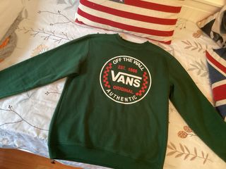 Jersey Vans verde hombre