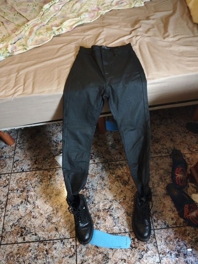 Air Jordan 1 + Botas plataforma más pantalones cue