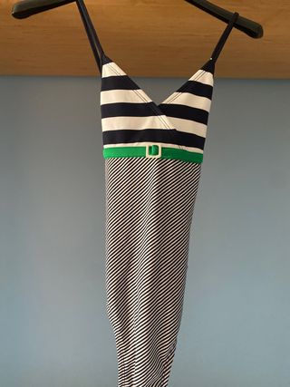 Bañador rayas niña - Azul y blanco
talla 14