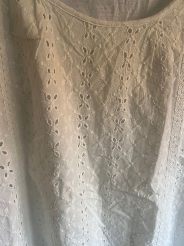 Camiseta blanca Cortefiel - Tirantes