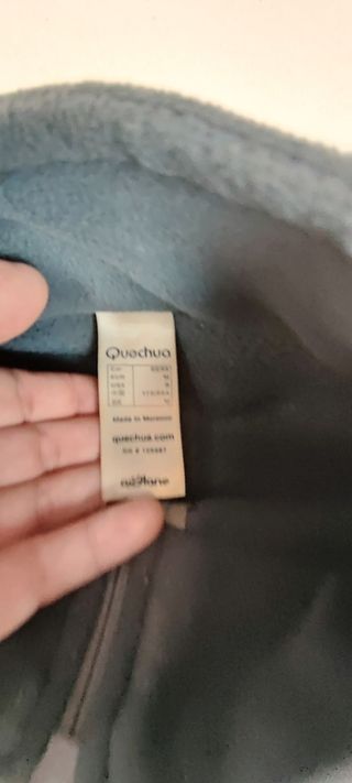 Chaqueta polar Quechua M azul