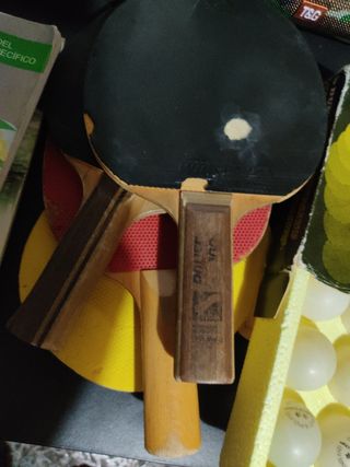 Palas Ping Pong lo han dado todo cambiar goma