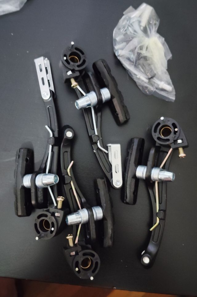 Frenos bicicleta | 2 pares manetas