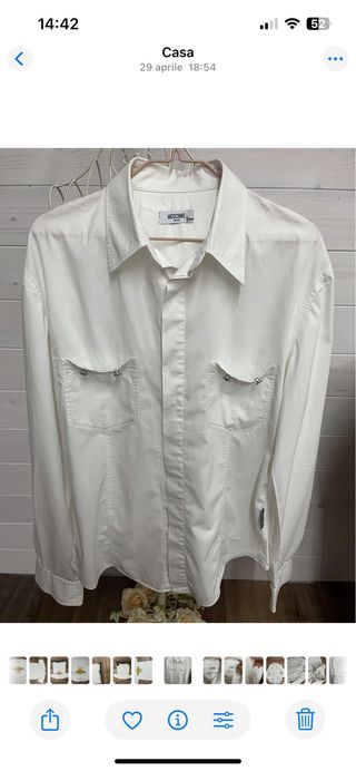 Camicia Moschino Jeans Uomo L
