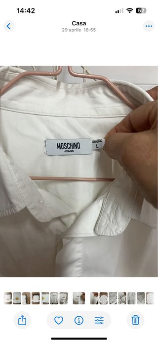 Camicia Moschino Jeans Uomo L