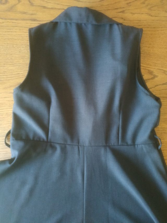 Abito nero anni '90 lungo