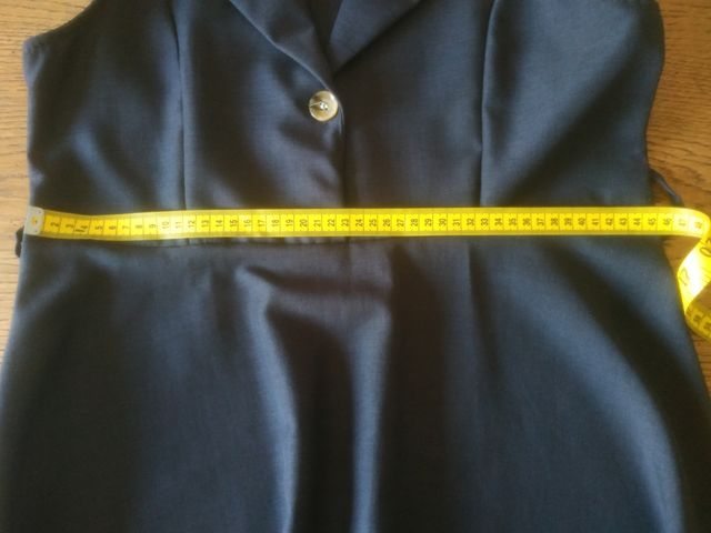 Abito nero anni '90 lungo