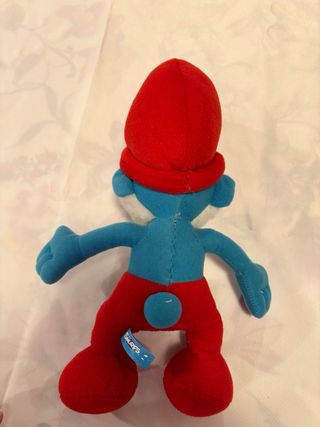 Peluche grande puffo nuovo