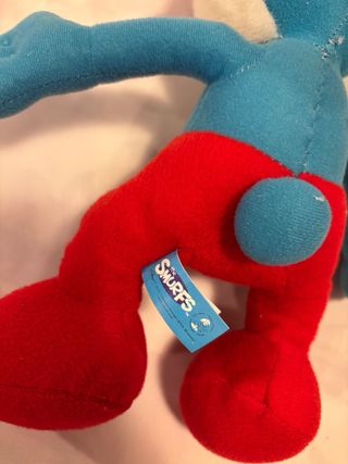 Peluche grande puffo nuovo