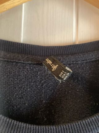 Sudadera azul - Be Happy