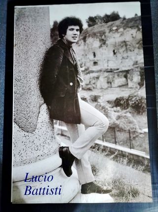 Poster Lucio Battisti