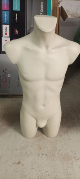Maniquies torso hombre - 3unidades