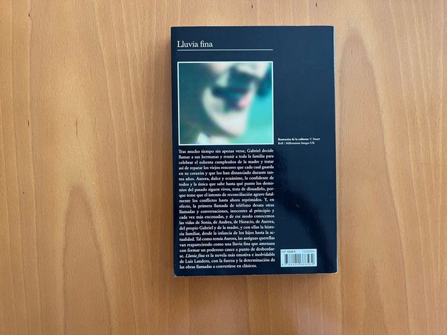 Libro Lluvia fina - Luis Landero