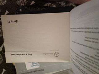 Manuale Mercedes Classe E - Uso e Manutenzione