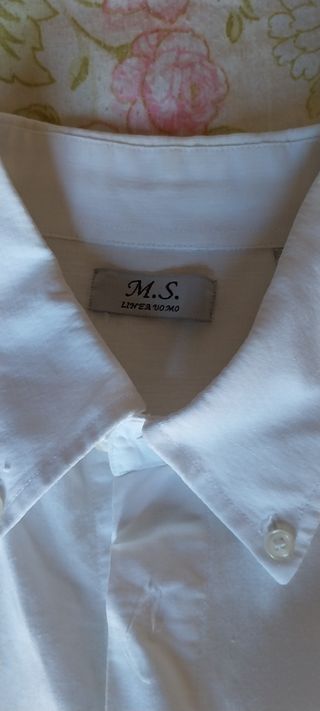 Camicia M.S. Linea Uomo bianca tg.L