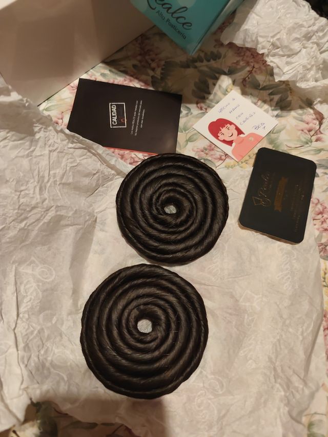 Moños fallera
Pelo Natural