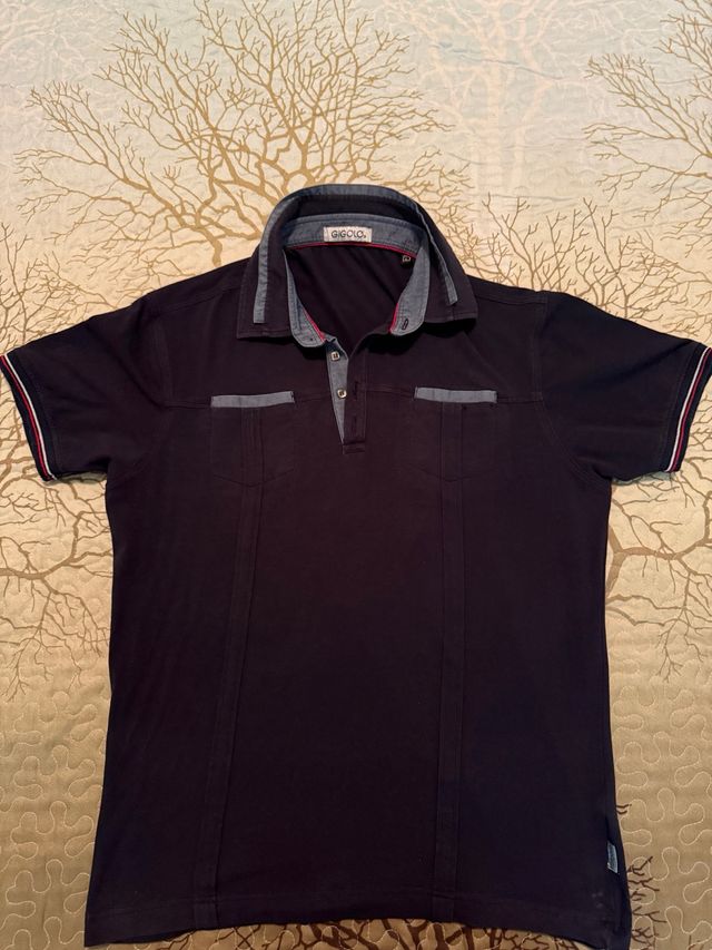 Polo Gigolo Uomo Tg L - Nero Usato