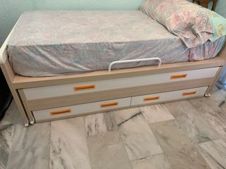 Cama tren nido infantil